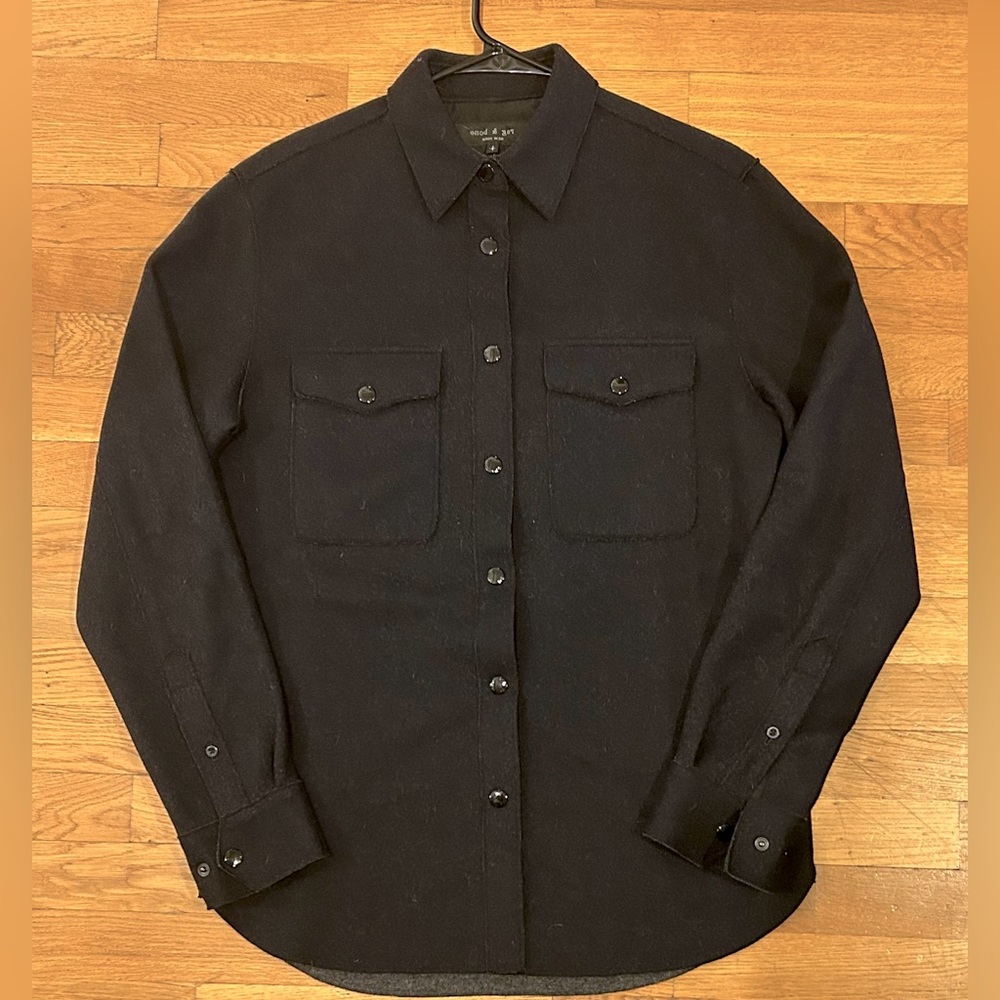 Rag and Bone Wool Button-Up